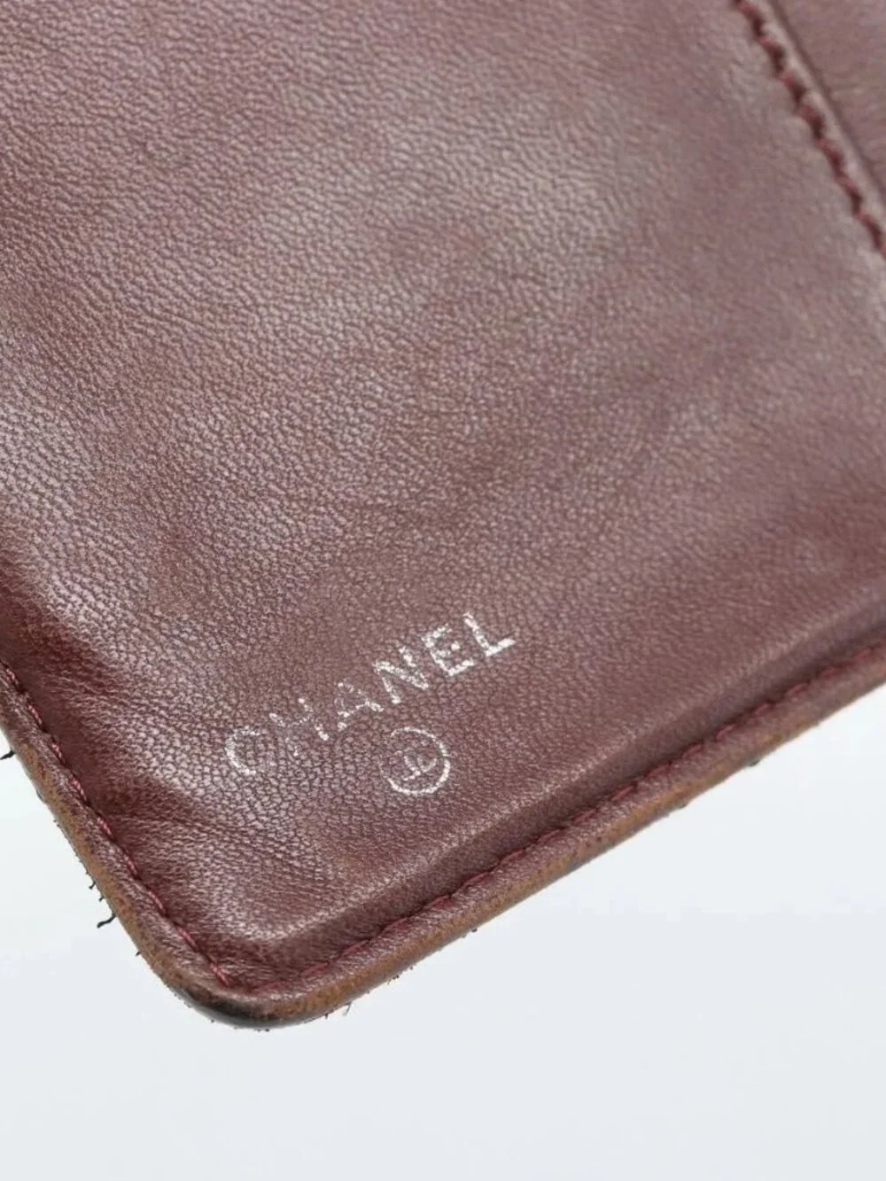 CHANEL Matelasse Long Wallet Lamb Skin Black Silver CC Auth 180933